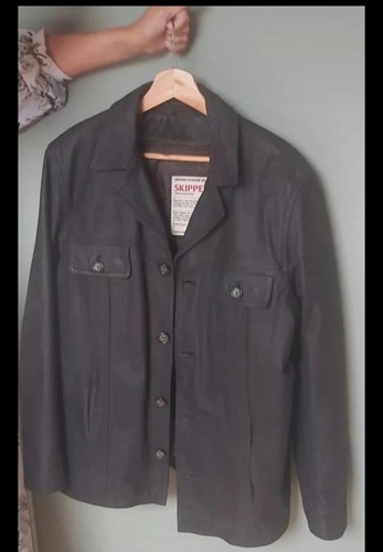 Veste skipper cuir - veste,