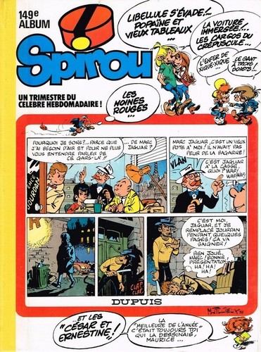 Spirou recueil 149 de - spirou, °149