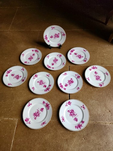 Limoges assiettes dessert - assiettes, a