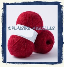 1 PELOTE  de laine PHIL DIAMANT RUBIS neuve