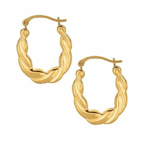 Boucles oreilles ovales - boucles,