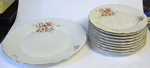 Assiettes porcelaine seltman - assiettes,
