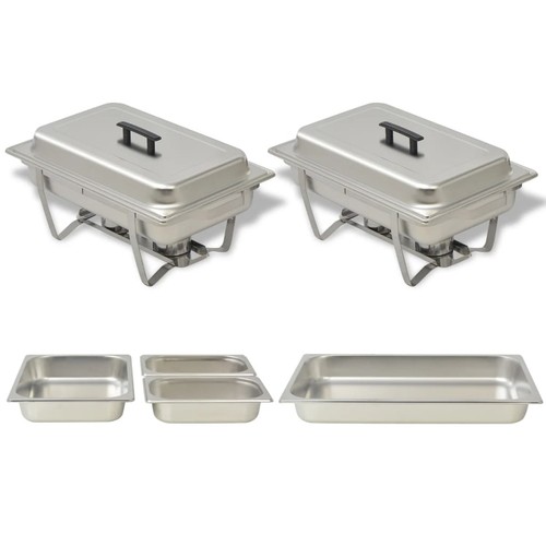Chauffe plats acier - 3x, chauffe-plats