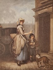 Estampe XIXème "Do you want