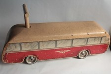 Antique Wooden Bus Slipper Riding Toy (74198)