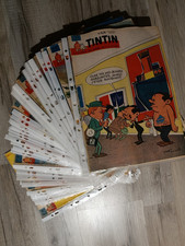 Lot  de 52 Journal Tintin