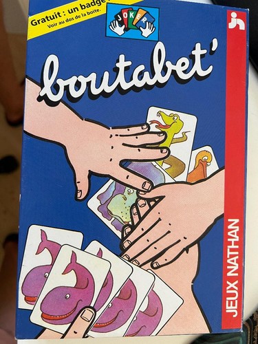 Jeu nathan boutabet - boutabet, à