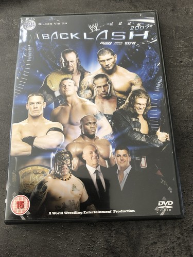 Dvd wwe backlash 2007 francais - dvd,