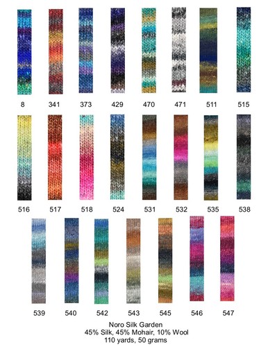 Noro silk garden yarn - noro, yarn: