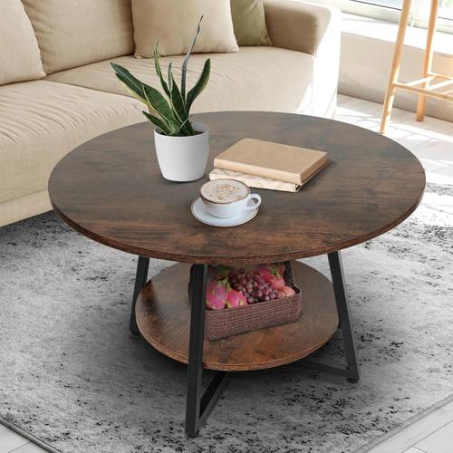 Round coffee table tier - round, table,