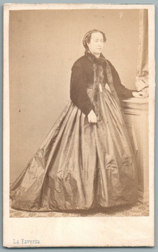 Cdv 1870 espagne - cdv, femme