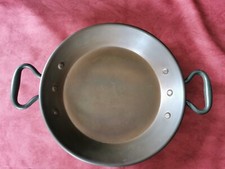 Poêle en cuivre vintage 28 CM