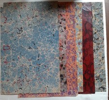 6 grandes feuilles papier à