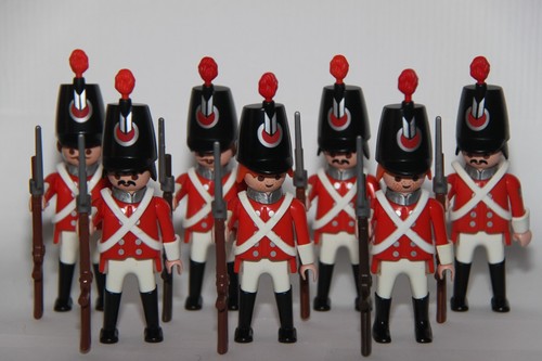 Playmobil soldats anglais - soldats,