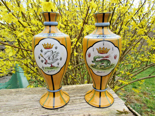 Boulogne desvres vases art - boulogne,