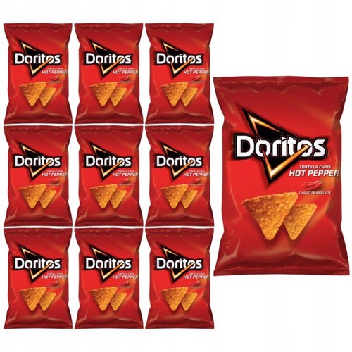 Doritos hot corn chipsy - doritos,