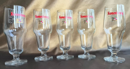 Verres tulipes kronenbourg - verres,
