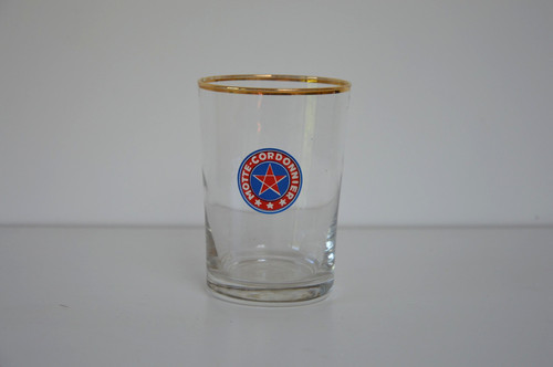 Ancien verre bière motte - ancien,