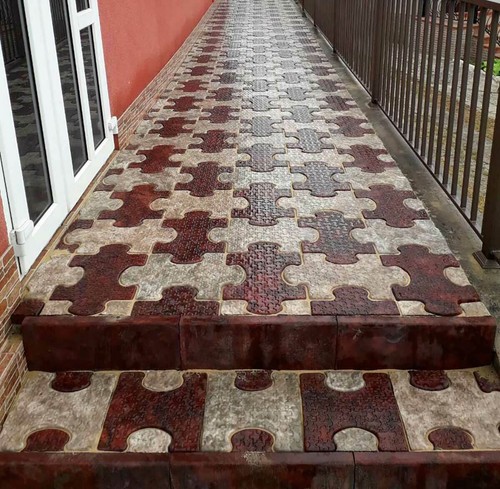 Moule béton puzzle - en,