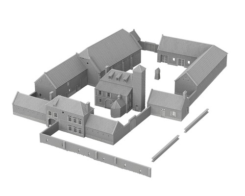 Hougoumont farm waterloo whole - hougoumont,