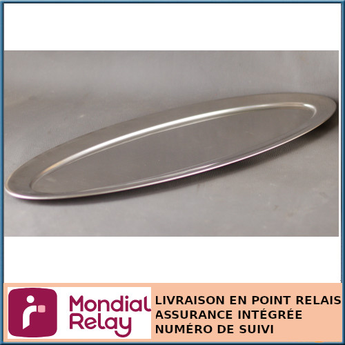 Grand plat torpilleur - grand, ovale