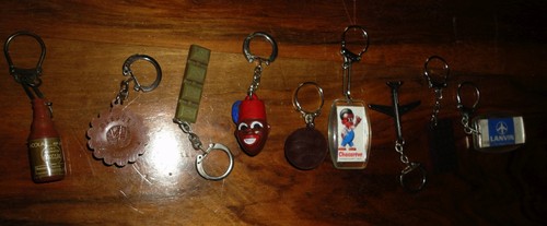 Porte clé chocolat van - porte,
