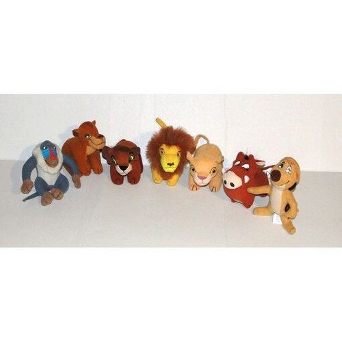 Peluche roi lion disney lot - le,