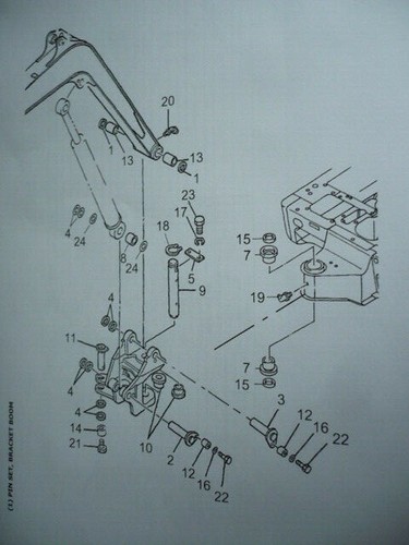 Kit boulon montagearm - de,