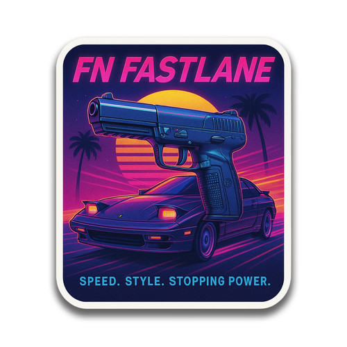 Retro style sticker 3 - 5.7,
