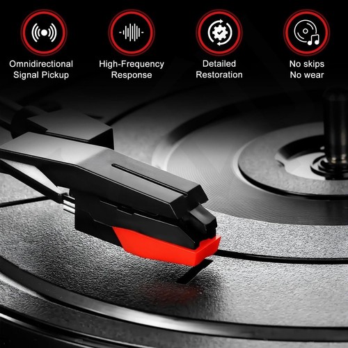 Stylet aiguille tourne - , disque