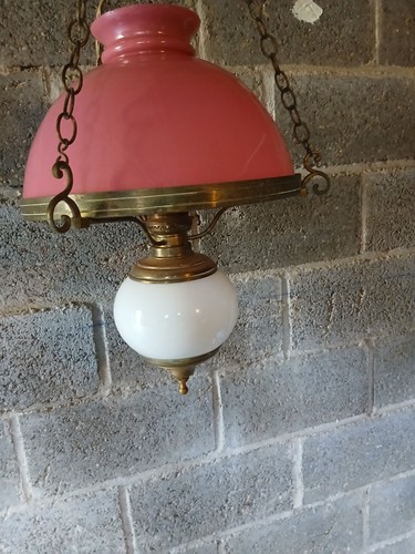 Lustre bronze ancien - bronze,