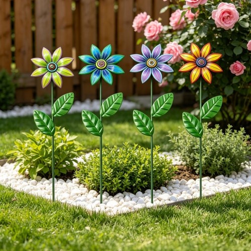 Lot piquets de jardin - lot,