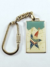 PORTE-CLES - ALBERTVILLE 92 - JEUX OLYMPIQUES Mascotte « MAGIQUE » Cojo Vintage