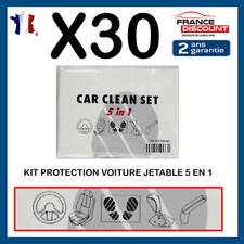 KIT HOUSSE DE PROTECTION SIEGE VOLANT LEVIER MECANICIEN - 5 EN 1 - PAR 30