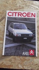 CATALOGUE/BROCHURE CITROEN AXEL / 1987