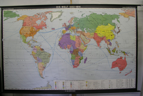 Carte murale scolaire monde - murale, du