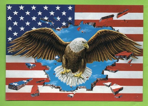American eagle carte postale - american,