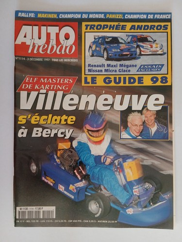 Auto hebdo 1114 12 - n°1114, 3/12/1997