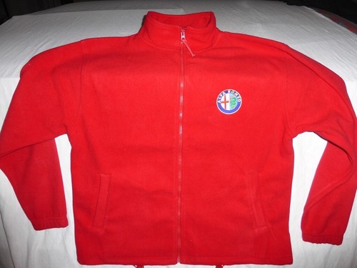 Alfa romeo veste polaire rouge - polaire,
