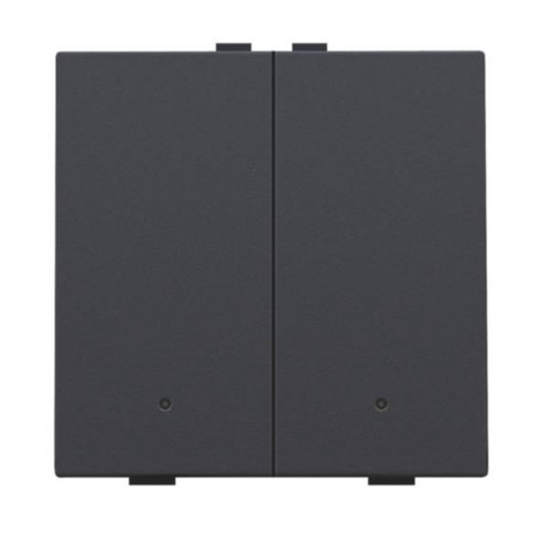 Bouton poussoir double avec