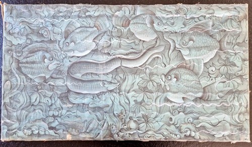 Gusti putu saderi - saderi, acrylique