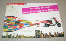 Brochure - Honda Scooters, Mopeds, Mokicks - Bali, Dax, CN 250, Wallaroo, NSR 50