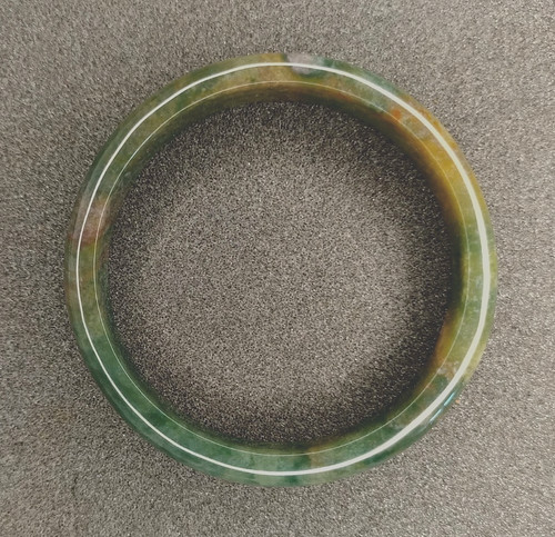 Ancien bracelet jonc - jonc, pierre