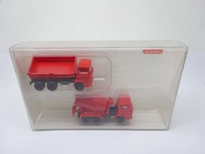 WIKING Voie N : MB + Magirus Bétonnières + Benne Arrière Nr.945 06 21