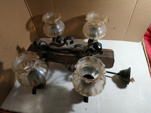 Lustre rustique campagnard - , en