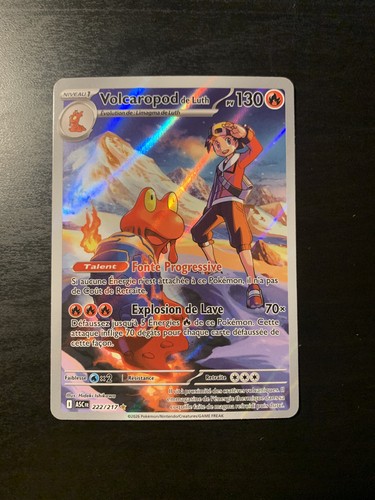 Carte pokémon volcaropod de - carte, :