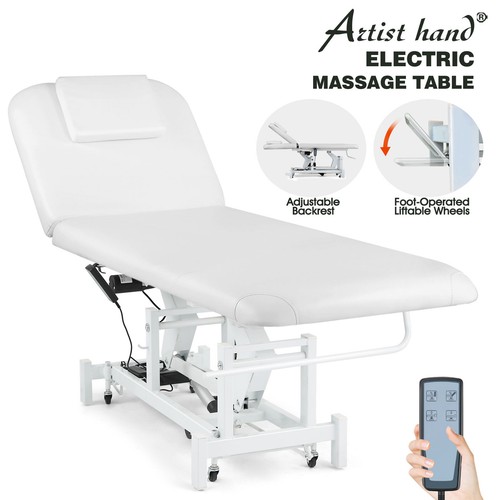 White electric facial - facial, bed