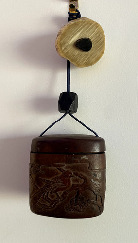 Boite pilules fin - (inro),,