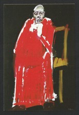 CPM Serge LABEGORRE - Cardinal in yellow armchair, Expo Art Mont de Marsan 2016