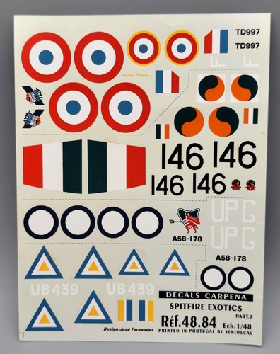 Decals carpena spitfire - carpena,